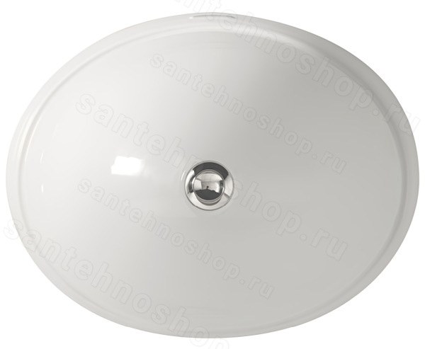 Встраиваемая раковина Devon&Devon Rose IBLROSE/ST 52x41, белая 52x41, белая