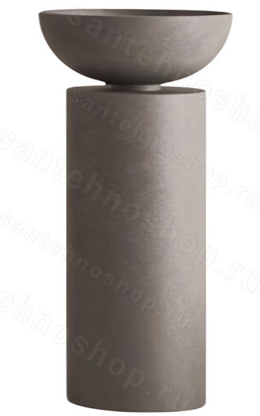 Напольная раковина Milldue Saba 5830.CM02 45x45 Antracite 45x45 Antracite