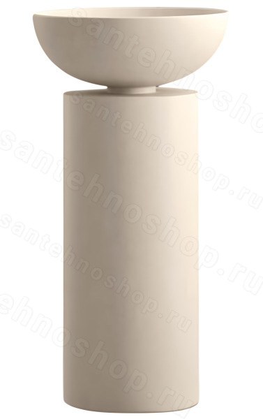 Напольная раковина Milldue Saba 5830.CM03 45x45 Caolino 45x45 Caolino