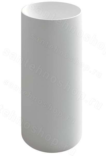 Напольная раковина Milldue Tube 2925.20*0 44x44 Bianco Opaco*0 44x44 Bianco Opaco