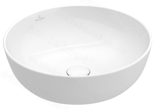 Накладная раковина Villeroy&Boch Artis 417943R1 43x43, белая