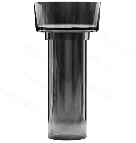 Напольная раковина Abber Kristall AT2702Onyx 45x45, черная 45x45, черная
