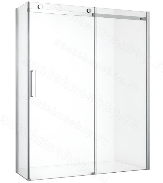 Душевой уголок Black&amp;White Stellar Wind S208-90120 120x90, профиль хром