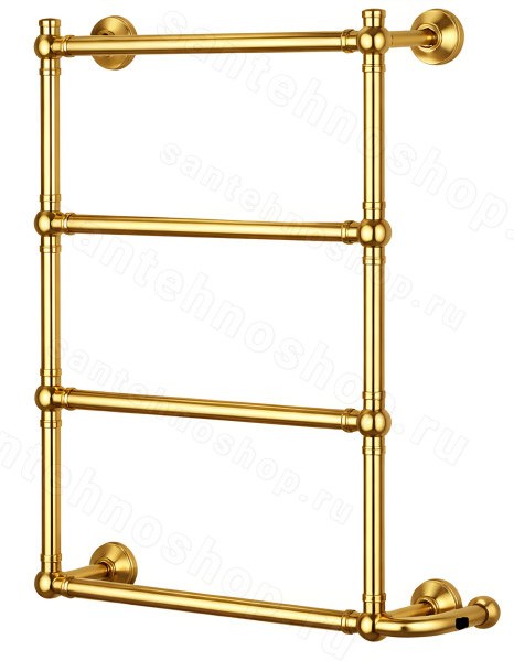 Полотенцесушитель электрический Margaroli Armonia 9-542-4 BOX 95425504GOB 55x83, золотоB 55x83, золото