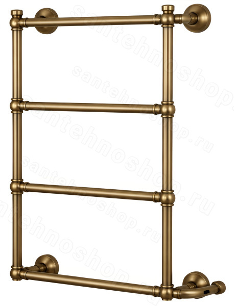 Полотенцесушитель электрический Margaroli Armonia 9-542-4 BOX 95425504OBNB 55x83, бронза 55x83, бронза
