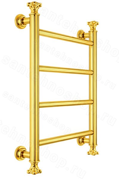 Полотенцесушитель электрический Margaroli Capitelli 2952J5504BGB 56x83, золото 56x83, золото