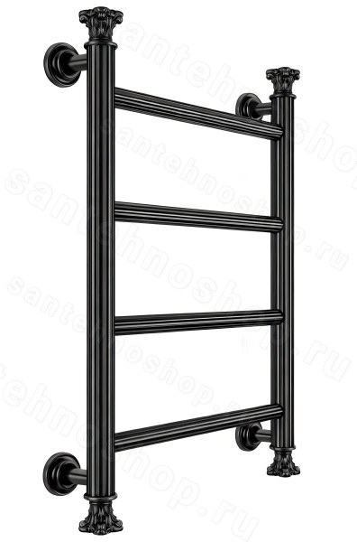 Полотенцесушитель электрический Margaroli Capitelli 2952J5504BBPVD 56x83, черный 56x83, черный