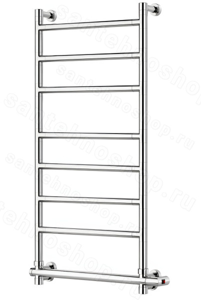 Полотенцесушитель электрический Margaroli Sereno 584-8 58447508BNRB 57x92, никель 57x92, никель