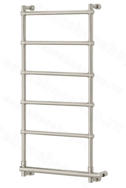 Полотенцесушитель электрический Margaroli Sole 542-6 5424706BNNB 57x102, никель 57x102, никель