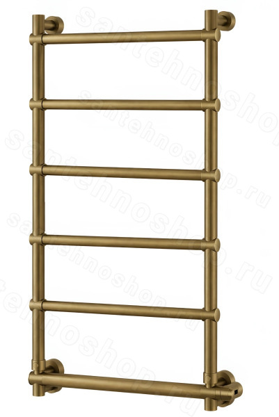 Полотенцесушитель электрический Margaroli Sole 542-6 5424706OBNB 57x102, бронза 57x102, бронза