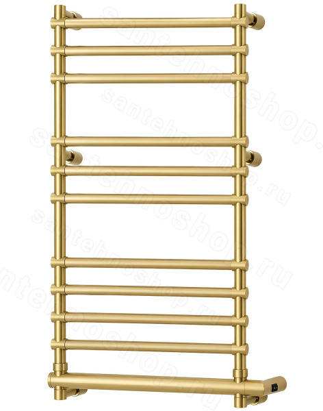 Полотенцесушитель электрический Margaroli Sole 564-11 5644711BGNB 57x101, золото 57x101, золото
