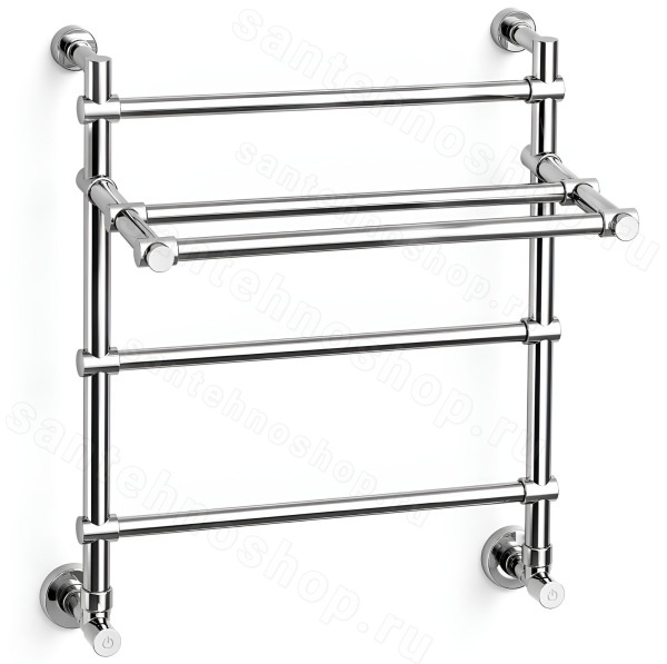 Полотенцесушитель электрический Margaroli Sole 554-3 5544703CRPB 57x54, хром 57x54, хром