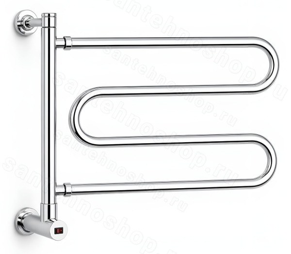 Полотенцесушитель электрический Margaroli Vento 510CRB 50x41, хром 50x41, хром