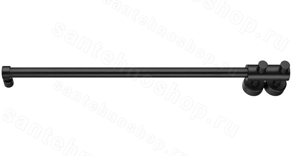 Полотенцесушитель водяной Margaroli Arcobaleno 416/S 416SBBMPVD 90x5, черный 90x5, черный