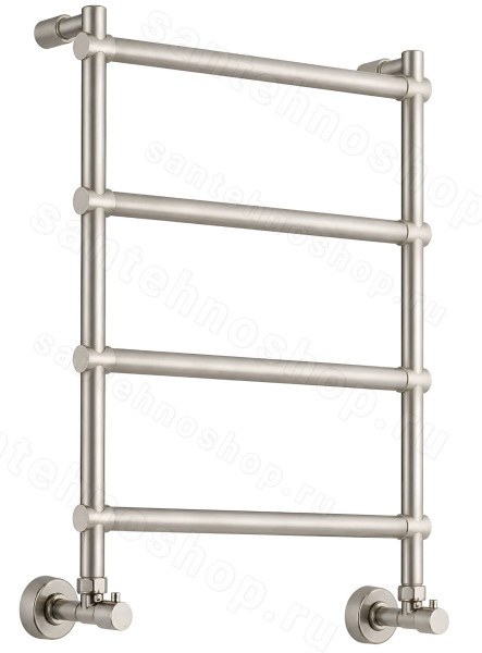 Полотенцесушитель водяной Margaroli Sole 4423704(26)BN 40x72, никель 40x72, никель