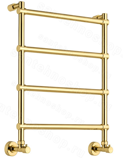 Полотенцесушитель водяной Margaroli Sole 4423704(26)GD 40x72, золото 40x72, золото