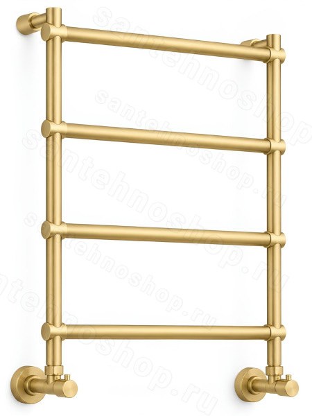 Полотенцесушитель водяной Margaroli Sole 4424704(26)BG 50x72, золото 50x72, золото