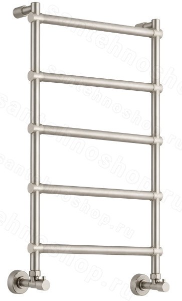 Полотенцесушитель водяной Margaroli Sole 4423705BNN 40x90, никель 40x90, никель