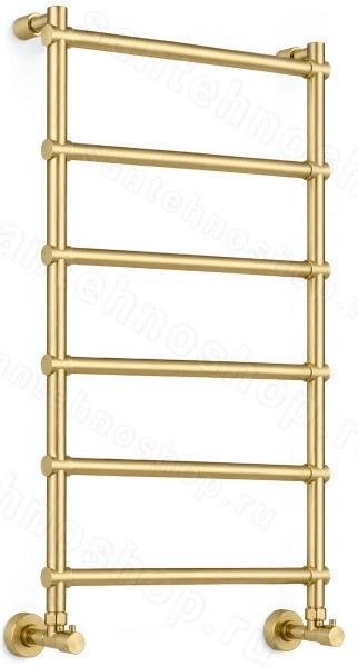 Полотенцесушитель водяной Margaroli Sole 4423706BGON 40x108, золото 40x108, золото