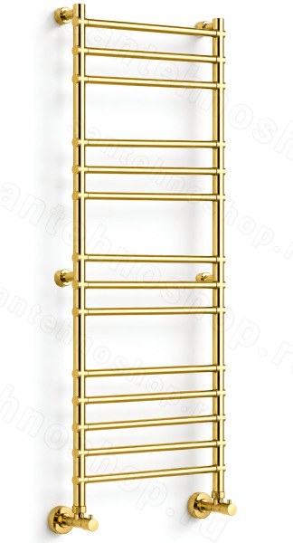 Полотенцесушитель водяной Margaroli Sole 4643714GON 40x140, золото 40x140, золото