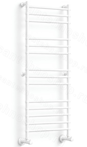 Полотенцесушитель водяной Margaroli Sole 4643714WH 40x140, белый 40x140, белый