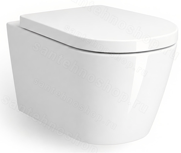 Подвесной унитаз Laufen Kartell 8.2033.7.400.000.1, белый, белый