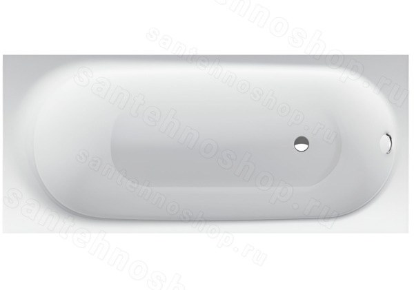 Стальная ванна Bette Comodo 1253-000PLUS 170x80 с шумоизоляцией, белая 170x80 с шумоизоляцией, белая