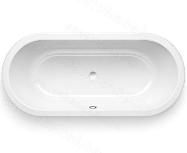 Стальная ванна Bette Starlet Flair Oval 8774-000 180x80 с шумоизоляцией 180x80 с шумоизоляцией, белая