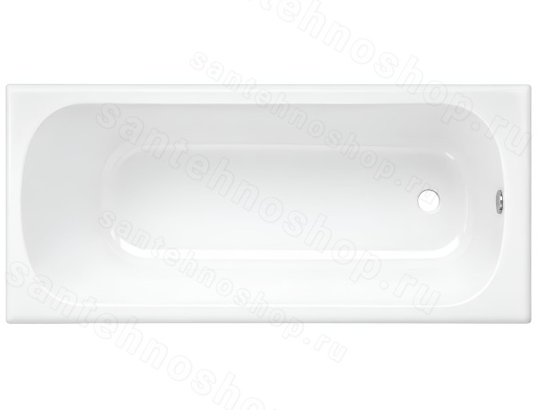 Стальная ванна Bette Classic 1269-000 160x70 с шумоизоляцией, белая 160x70 с шумоизоляцией, белая
