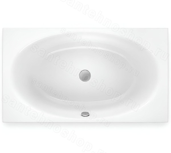 Стальная ванна Bette Eve 6042-000PLUS 180x100 c шумоизоляцией, белая 180x100 c шумоизоляцией, белая