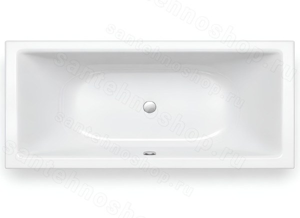 Стальная ванна Bette Free 6832-000AS 200x100 c шумоизоляцией, белая 200x100 c шумоизоляцией, белая