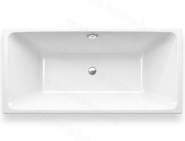 Стальная ванна Bette Loft 3172-000PLUS 180x80 c шумоизоляцией, белая 180x80 c шумоизоляцией, белая
