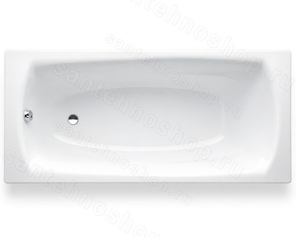 Стальная ванна Laufen Palladium 2.2511.0.600.040.1 170x75 170x75 c шумоизоляцией, белая