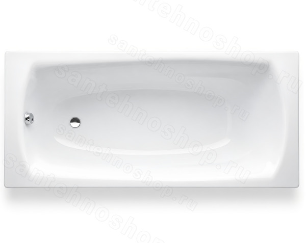 Стальная ванна Laufen Palladium 2.2511.0.000.040.1 170x75 170x75 c шумоизоляцией, белая