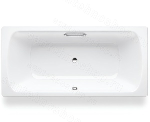 Стальная ванна Laufen Pro 2.2695.3.600.040.1 170x75 с ручками 170x75 с ручками шумоизоляцией, белая