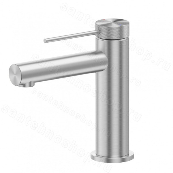 Смеситель для раковины Abber Emotion 316 AF8810BST, сталь брашированная, сталь брашированная
