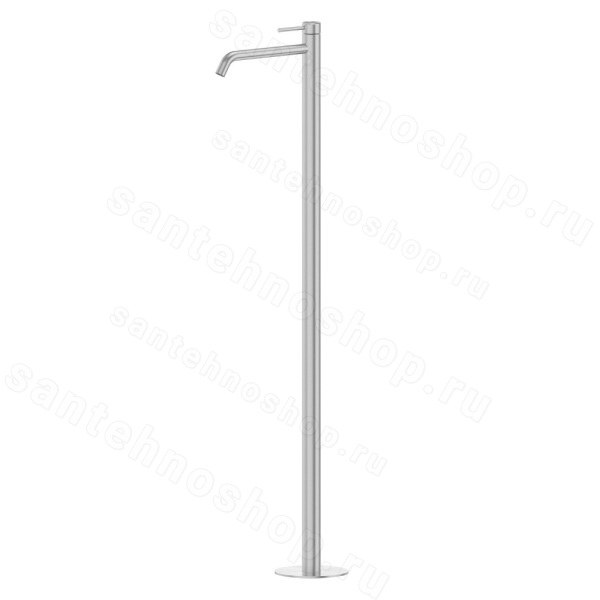 Напольный смеситель для раковины Abber Wasser Kreis 316 AF8140BST, сталь брашированная, сталь брашированная