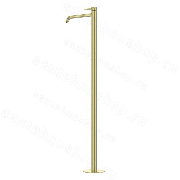 Напольный смеситель для раковины Abber Wasser Kreis 316 AF8140BG, золото брашированное, золото брашированное