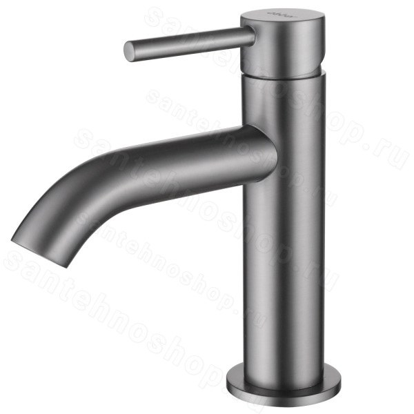 Смеситель для раковины Abber Wasser Kreis AF8110NG, оружейная сталь, оружейная сталь