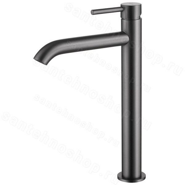 Смеситель для раковины Abber Wasser Kreis AF8111NG, оружейная сталь, оружейная сталь