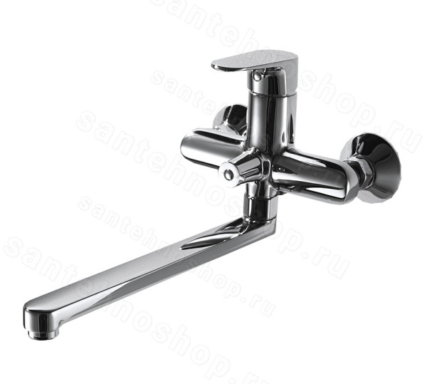 Смеситель для ванны Bravat Alfa F6120178CP-01L, хром, хром