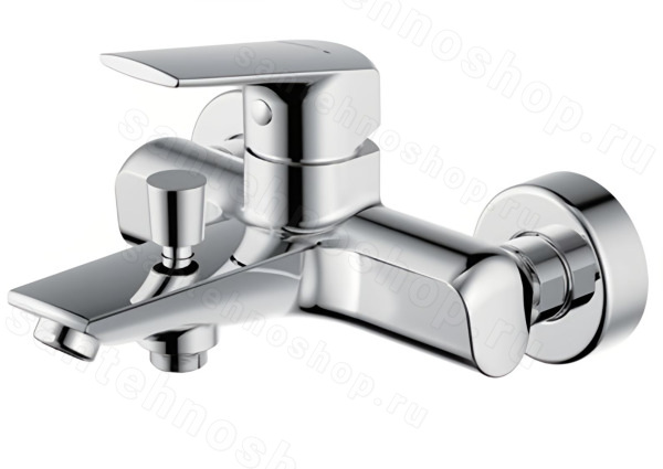 Смеситель для ванны Bravat Real F6121179CP-01, хром, хром