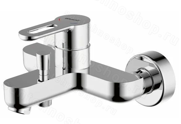 Смеситель для ванны Bravat Stream-d F637163C-01, хром, хром