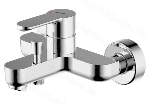 Смеситель для ванны Bravat Stream F63783C-01A, хром, хром