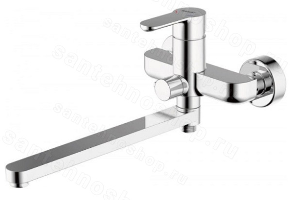 Смеситель для ванны Bravat Stream F63783C-L, хром, хром