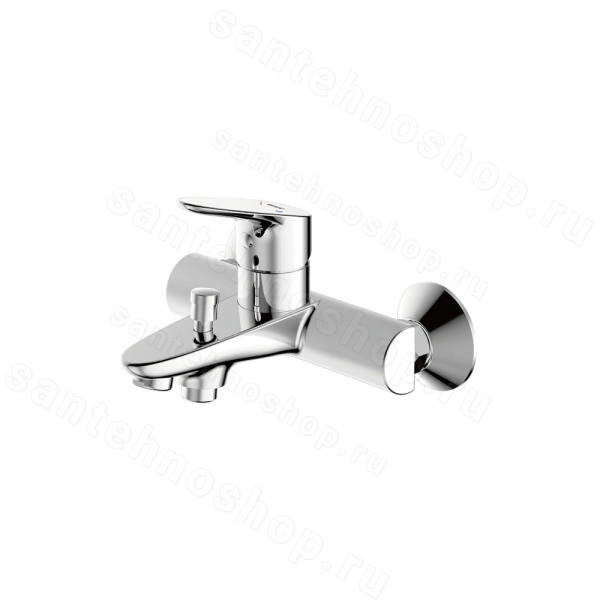 Смеситель для ванны Bravat Drop F64898C-01A, хром, хром