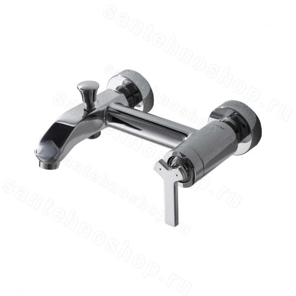 Смеситель для ванны Bravat Waterfall F673107C-01, хром