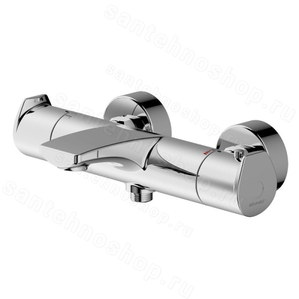 Смеситель для ванны Bravat Nizza F6353387CP-01-RUS, хром, хром