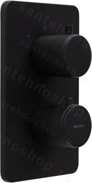 Встраиваемый смеситель для ванны Allen Brau Priority 5.31314-31, черный матовый