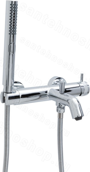 Смеситель для ванны Allen Brau Priority 5.31D10-00 с лейкой, хром
